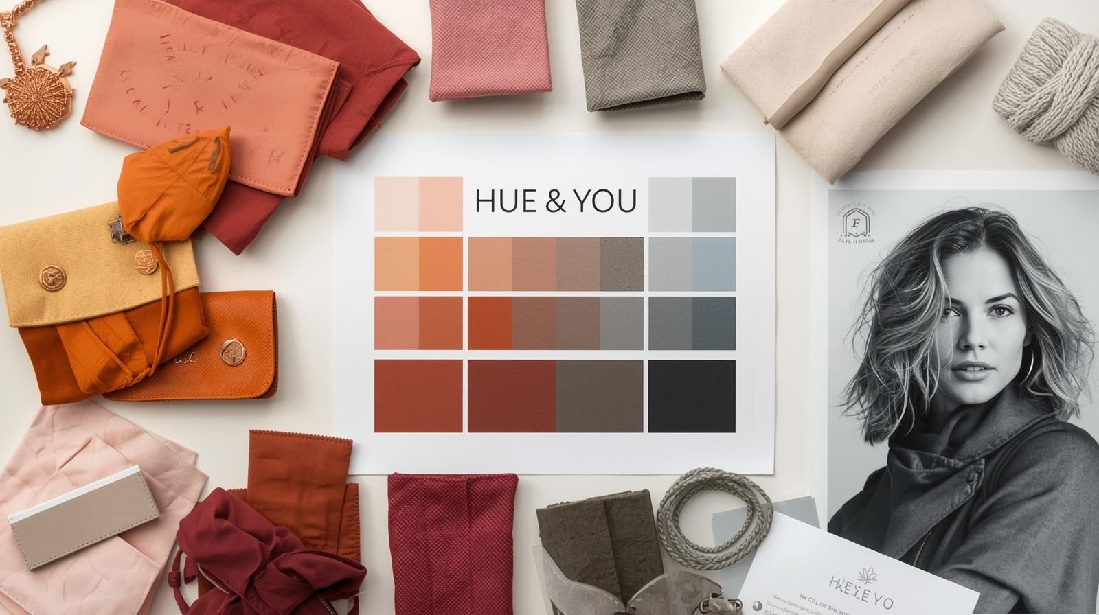What colours suit me — seasonal colour palettes visual by Hue & You